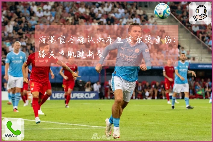 海港官方确认加布里埃尔受重伤：膝关节肌腱断裂